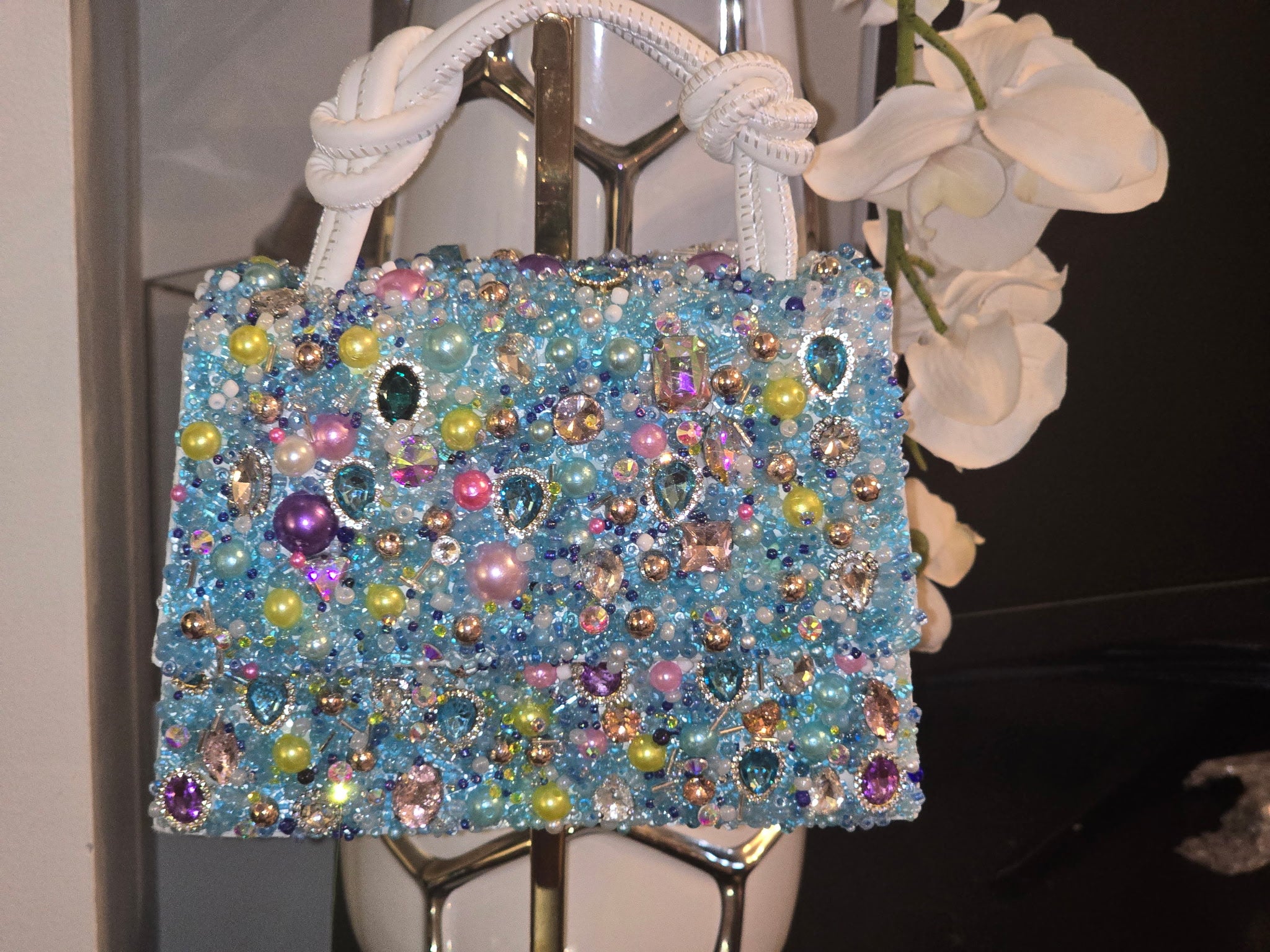 Bedazzled handbag