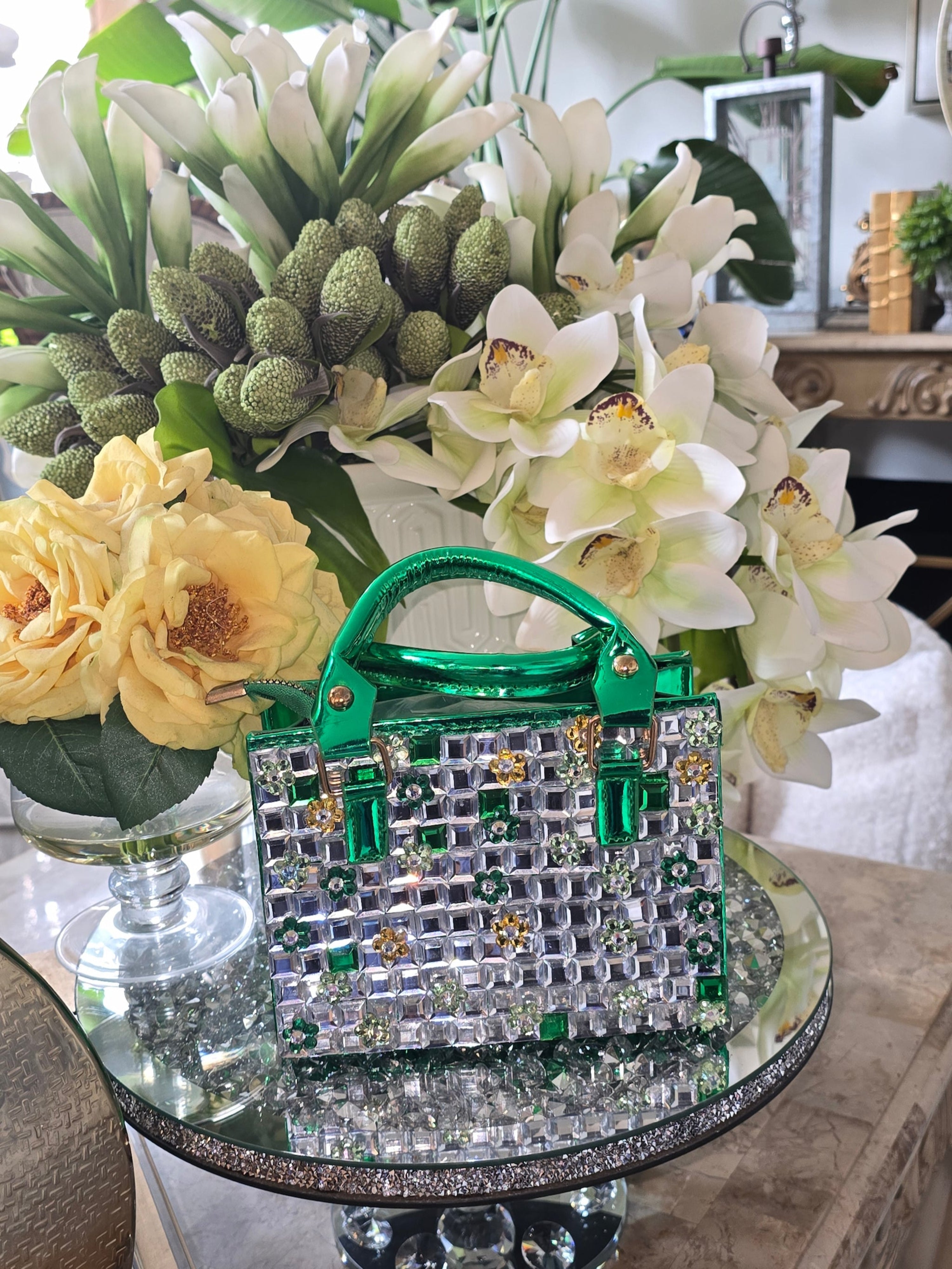 reflective mirror bag