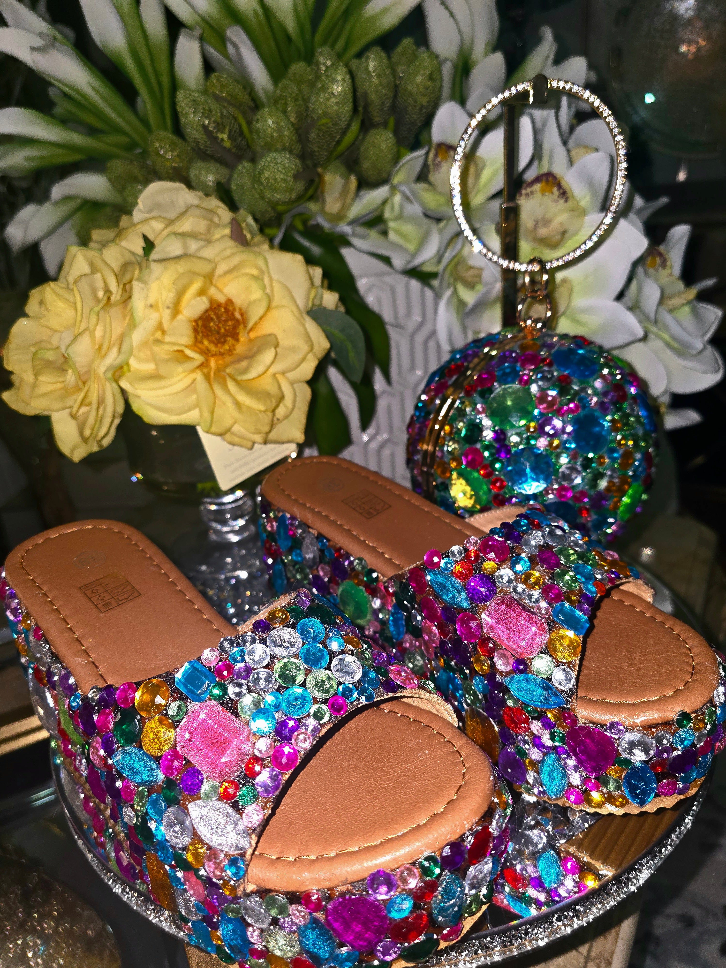 bedazzled platform Shoes